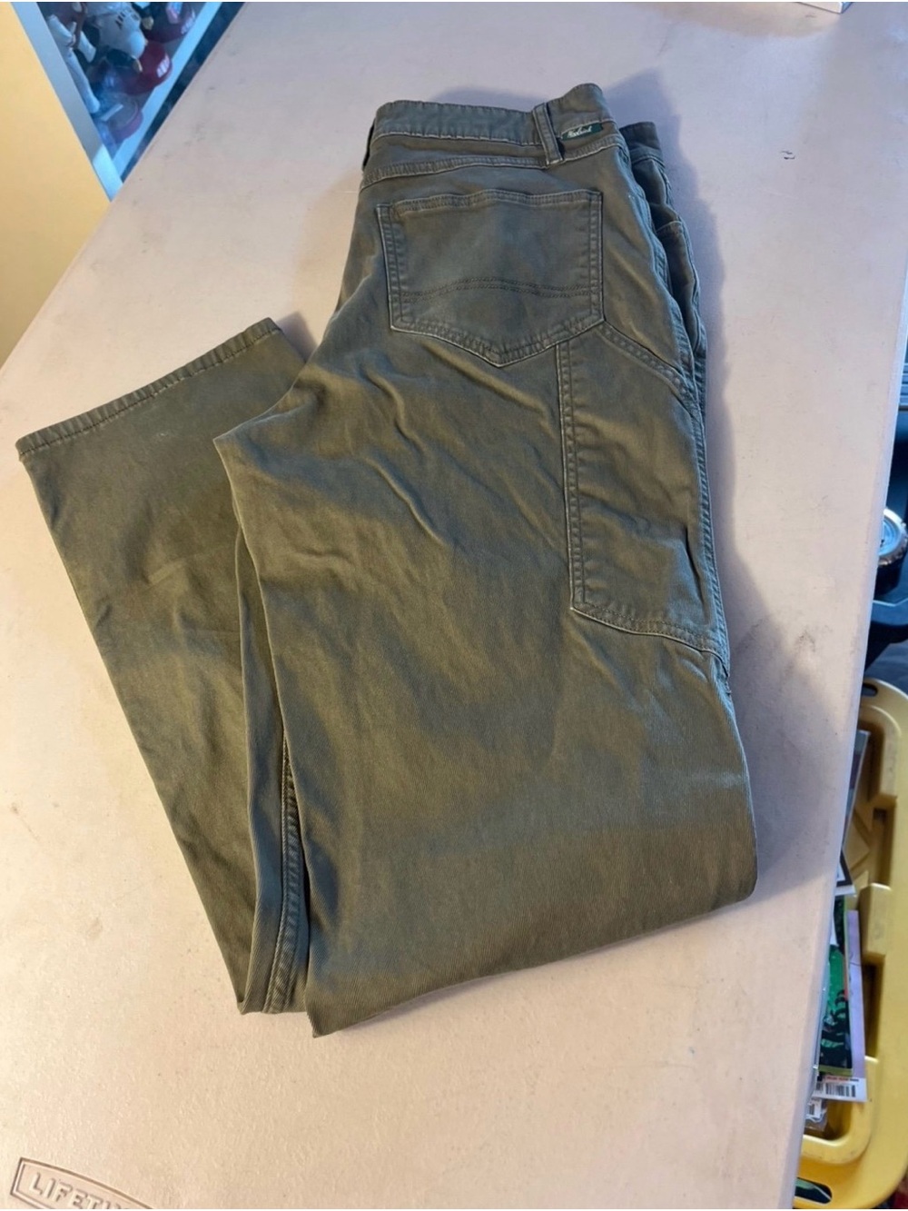 Men's Woolrich Olive Green Utility Pants size 32/32